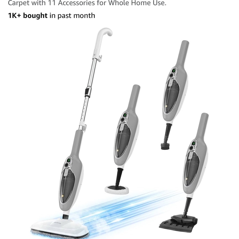 Versatile Steam Mop with Accessories